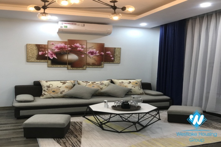 Super Cool Modern And Sleek Interiors in charming high apartment for rent in Green Bay, Nam Tu Liêm